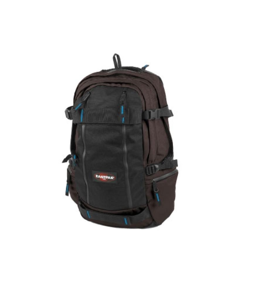 Rucksack
mit Board-
Gurten von
Eastpak,
ca. 80 Euro