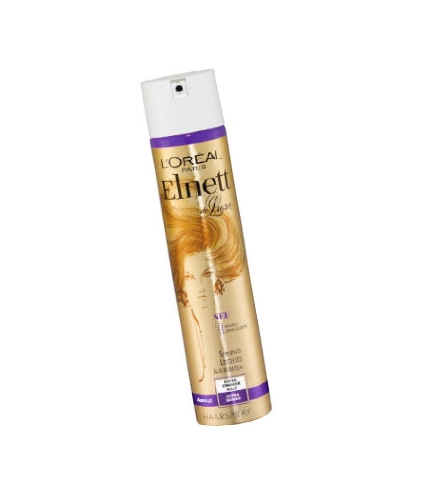 Fixieren Sie ihr Haar! Mit dem Haarspray