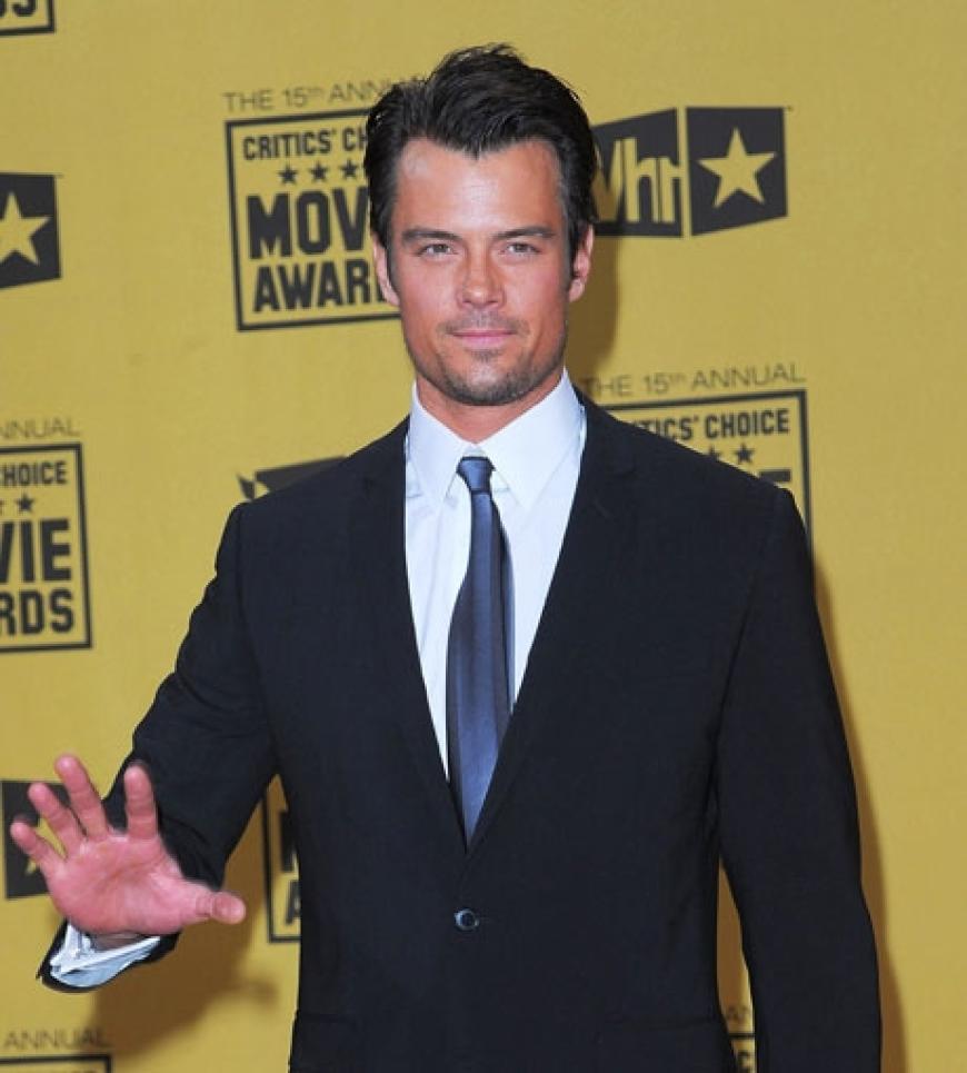 Noch ein Solo-Schauspieler auf dem roten Teppich: Josh Duhamel kam ohne seine Frau Fergie