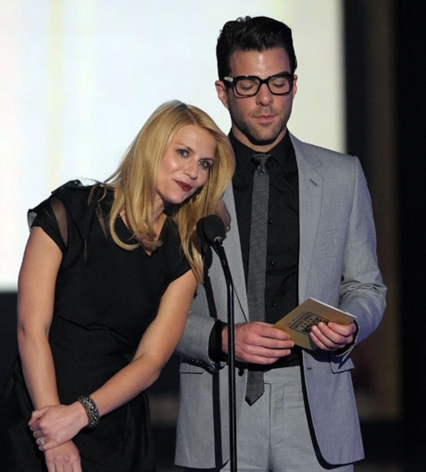 Claire Danes und Zachary Quinto geben die Nominierten bekannt