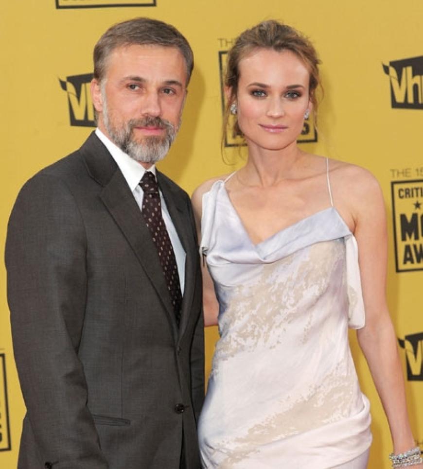Christopher Waltz und Diane Kruger