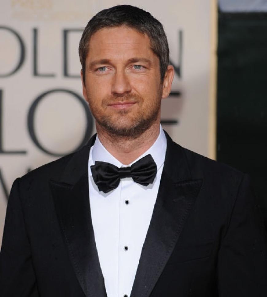 Gerard Butler im stilechten Smoking