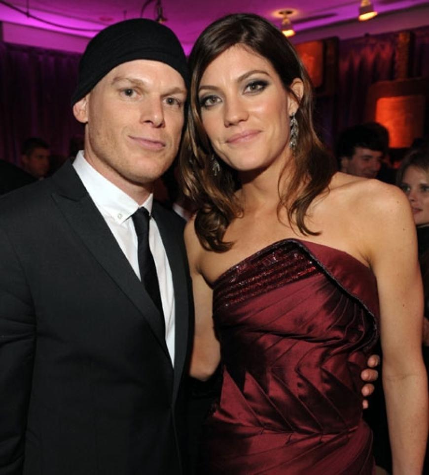 Michal C. Hall und seine Serien-Schwester Jennifer Carpenter - die gleichzeitig auch seine Ehefrau ist