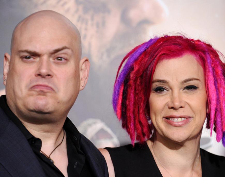 Regisseuren, Autoren- und Produzenten-Duo: Andy Wachowski und Lana Wachowski
