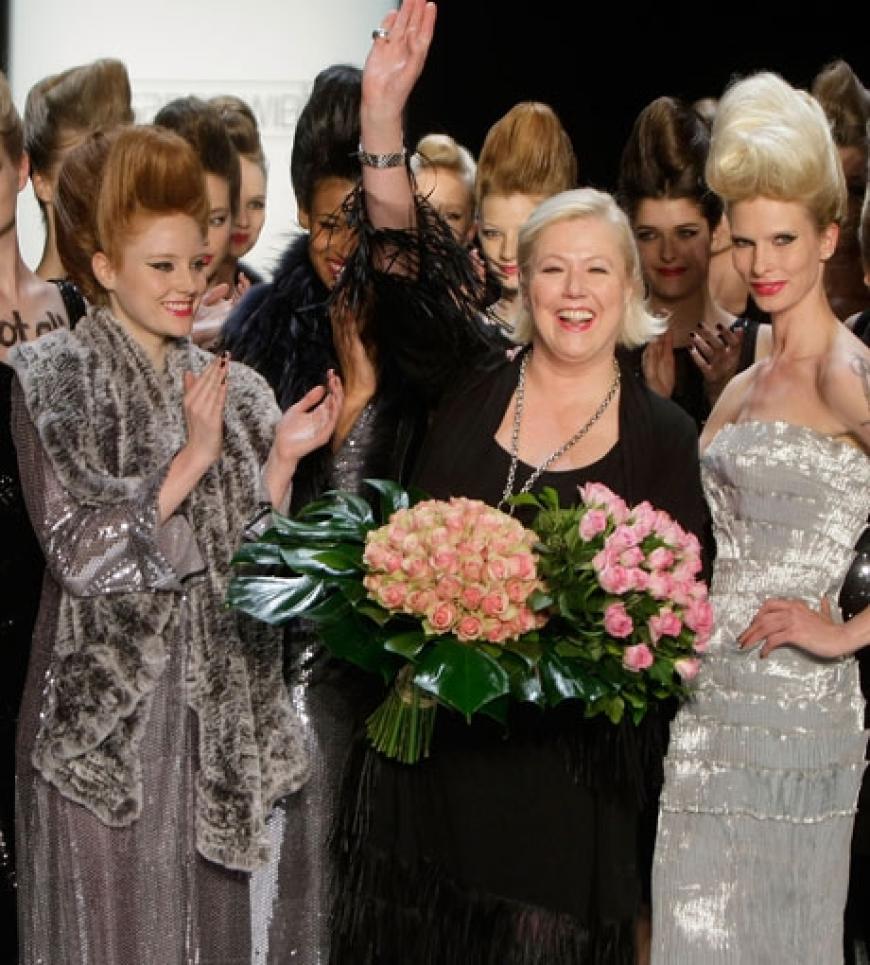 Designerin Susanne Wiebe freut sich über den Erfolg ihrer Kollektion