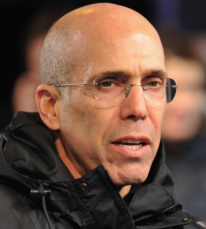 Filmproduzent und Mitbegründer von Dreamworks, Jeffrey Katzenberg, bei der Premiere seines neuesten Werkes