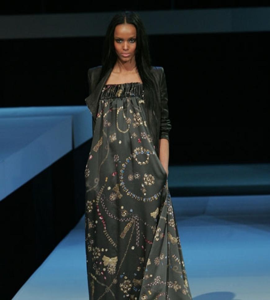 Ein Model bei Michalsky