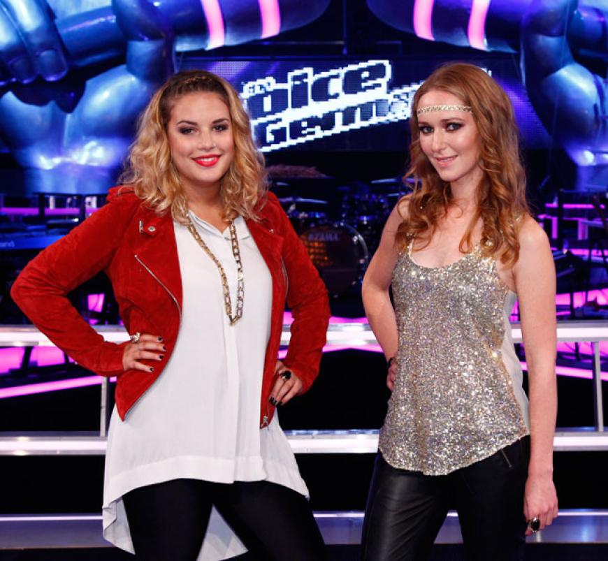 Joy und Margit vor dem Battle