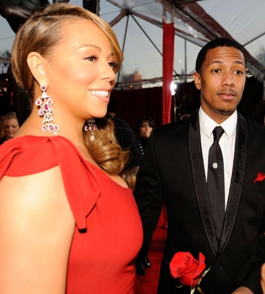 Mariah Carey kam in Begleitung ihres Ehemanns Nick Cannon