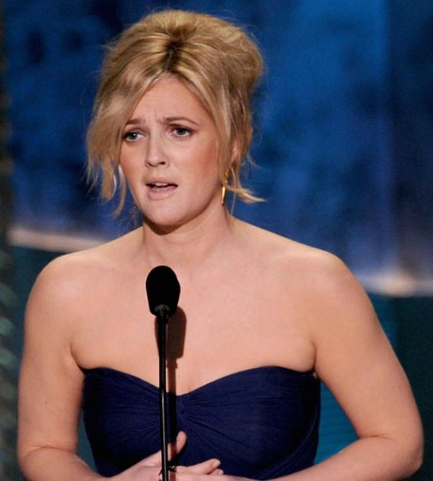 Drew Barrymore kann ihren Erfolg kaum fassen