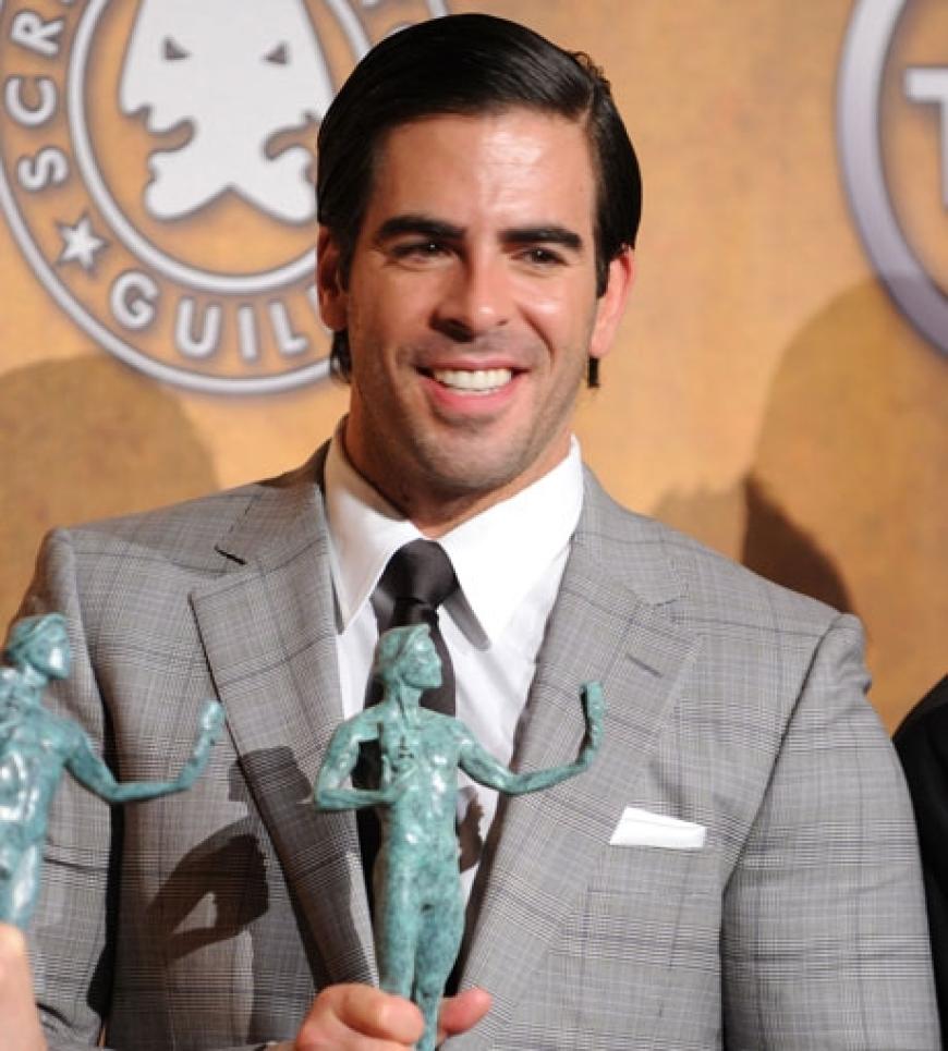 Eli Roth und sein SAG Award. Die Crew von