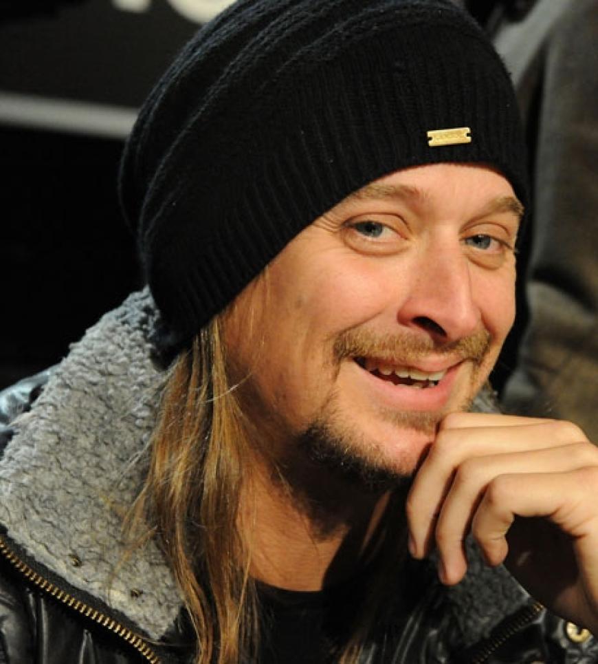 Auch Sänger Kid Rock sagte bei George Clooneys Spendengala gern zu