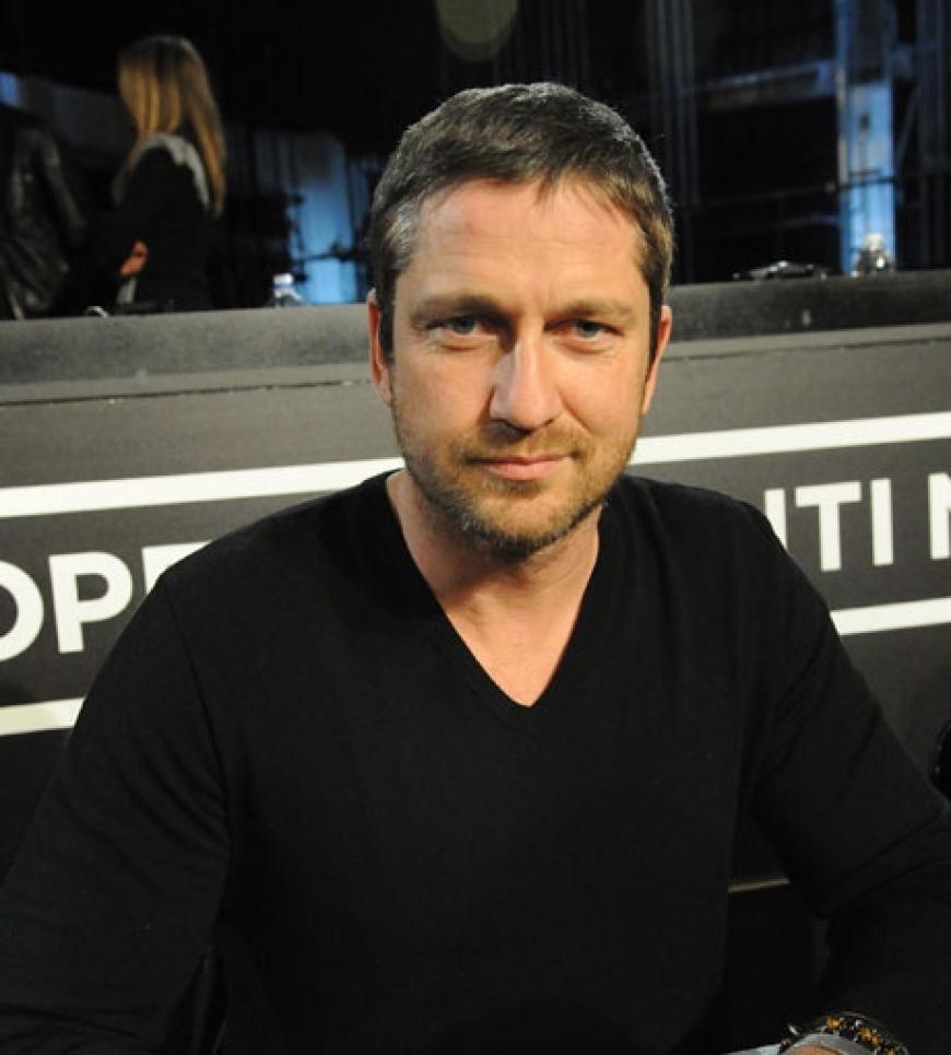 Gerard Butler zeigte sich sichtlich entspannt