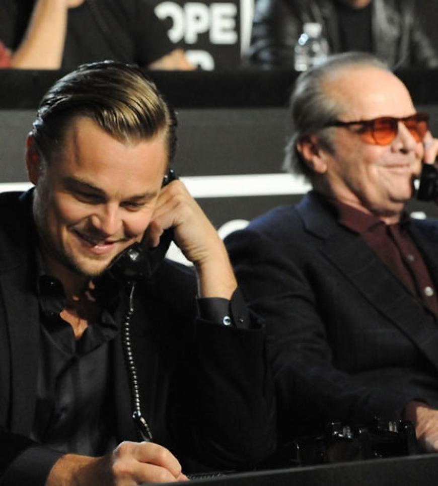 Leonardo DiCaprio und Jack Nicholson