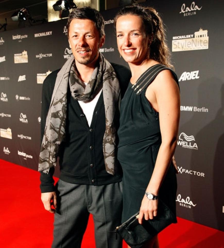 Michi Beck und seine Frau besuchten die Show ihrer langjährigen Freundin Leyla Piedayesch alias Lala Berlin