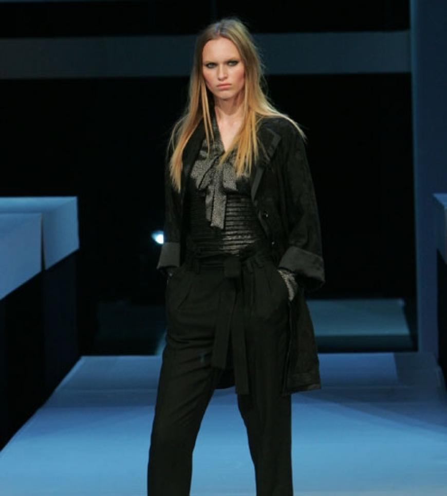 Der Designer zeigte unkomplizierte, feminine Schnitte