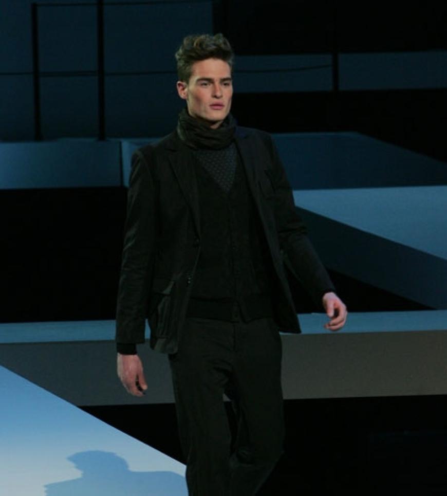 Ein Model bei Michalsky