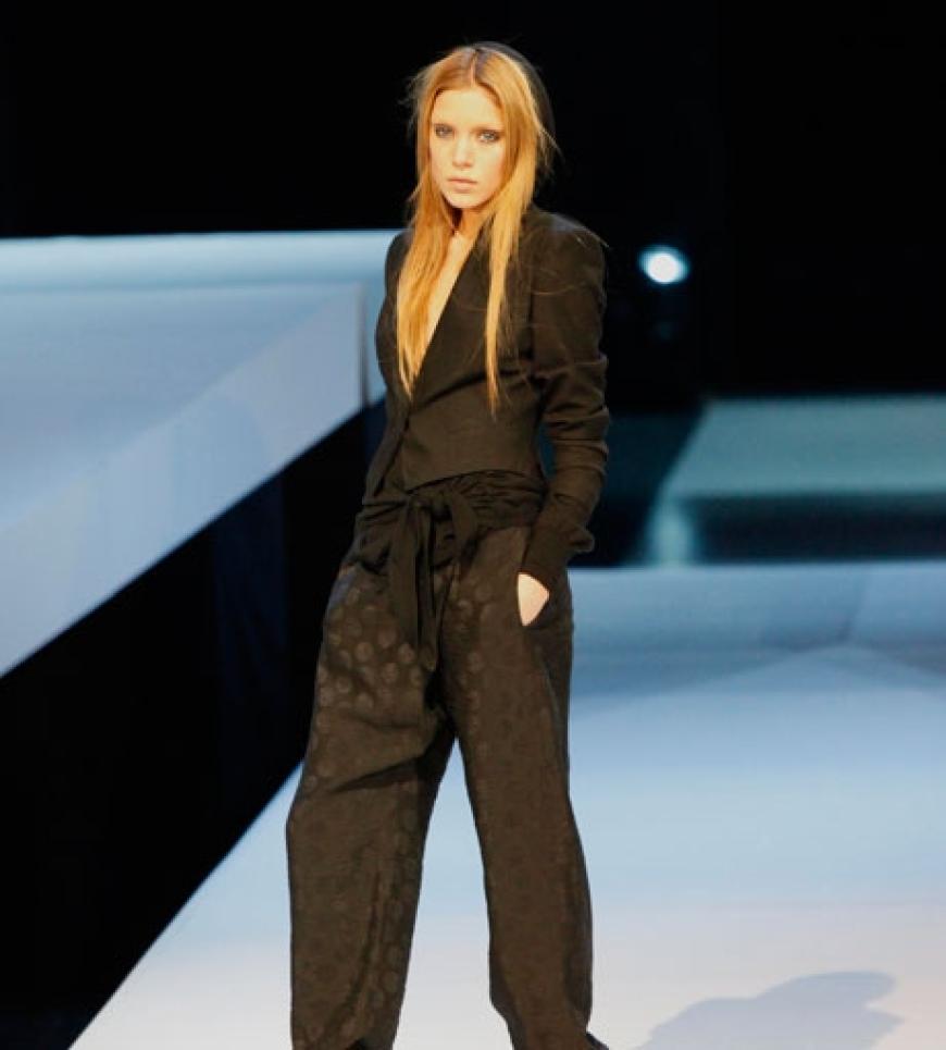 Ein Model bei Michalsky