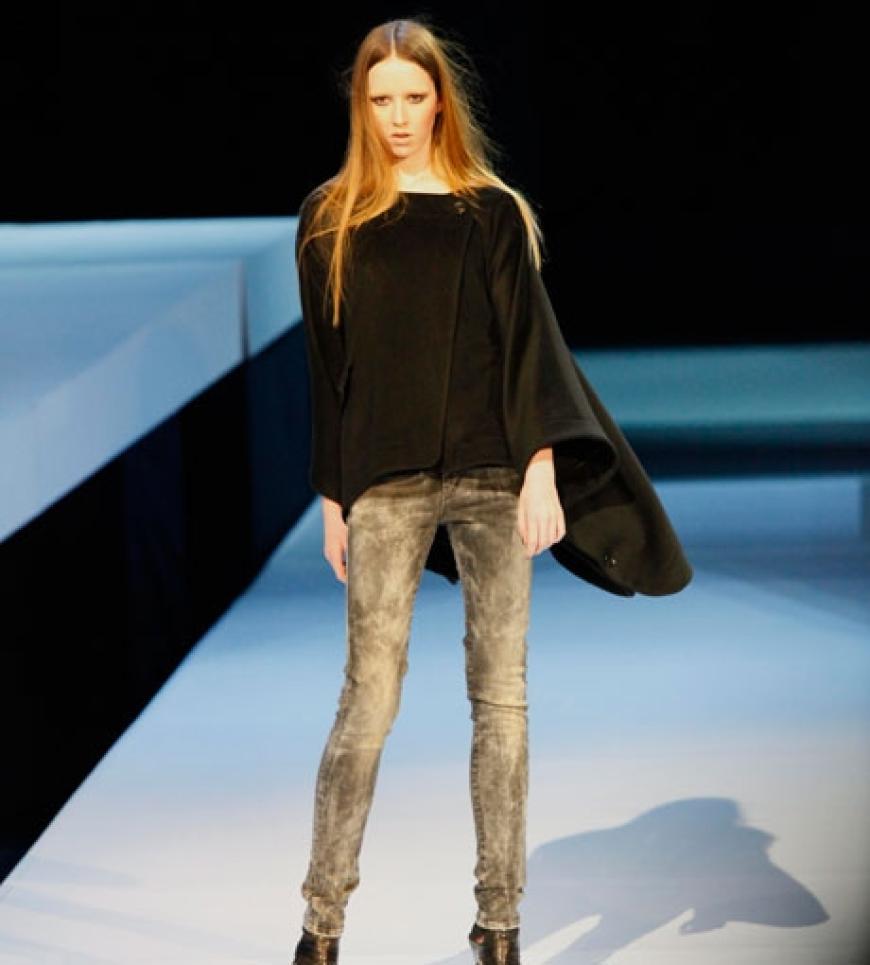 Ein Model bei Michalsky