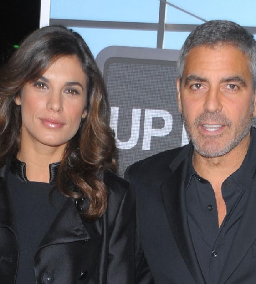Sieht so ein verliebtes Paar aus? Der angebliche Ausrutscher von Elisabetta mit dem Fußballer Clarence Seedorf ist sicherlich ein Thema bei George Clooney