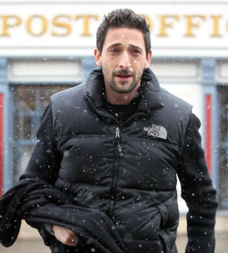 Stars so weit das Auge reicht: Auch Oscarpreisträger Adrien Brody ist auf den Straßen von Park City unterwegs