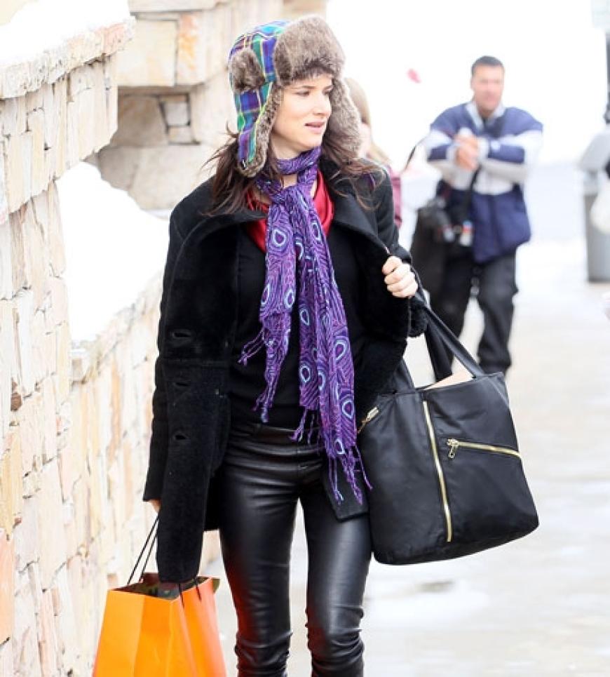 Trotz eisiger Temperaturen kommen viele Stars nach Utah. Ebenso Juliette Lewis