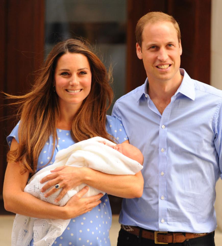 Kate und William brachten am Montag einen Jungen zur Welt
