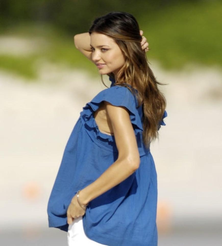 Miranda Kerr hält sich mit Yoga und Meditation fit