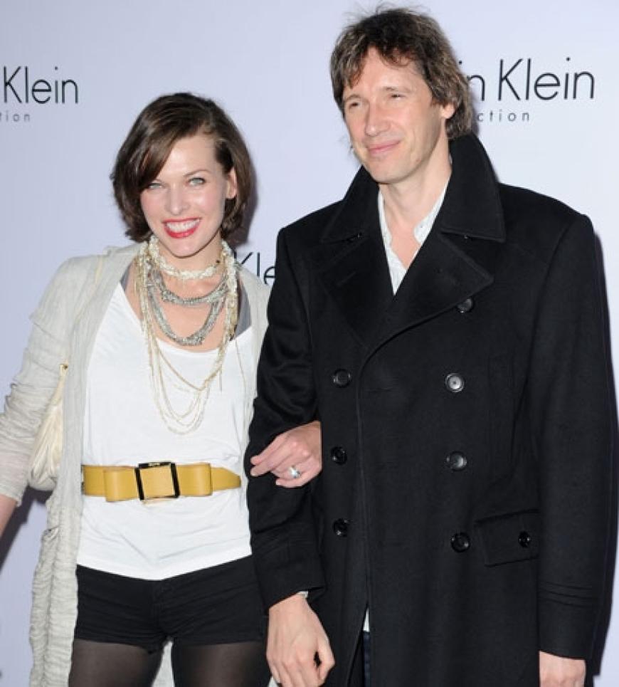 Strahlten vor Glück: Milla Jovovich mit ihrem Ehemann Paul W.S. Anderson auf dem roten Teppich