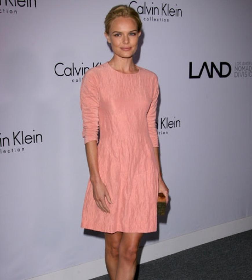 Wow! Kate Bosworth sah in ihrem rosa Kleid von Calvin Klein wieder einmal bezaubernd aus