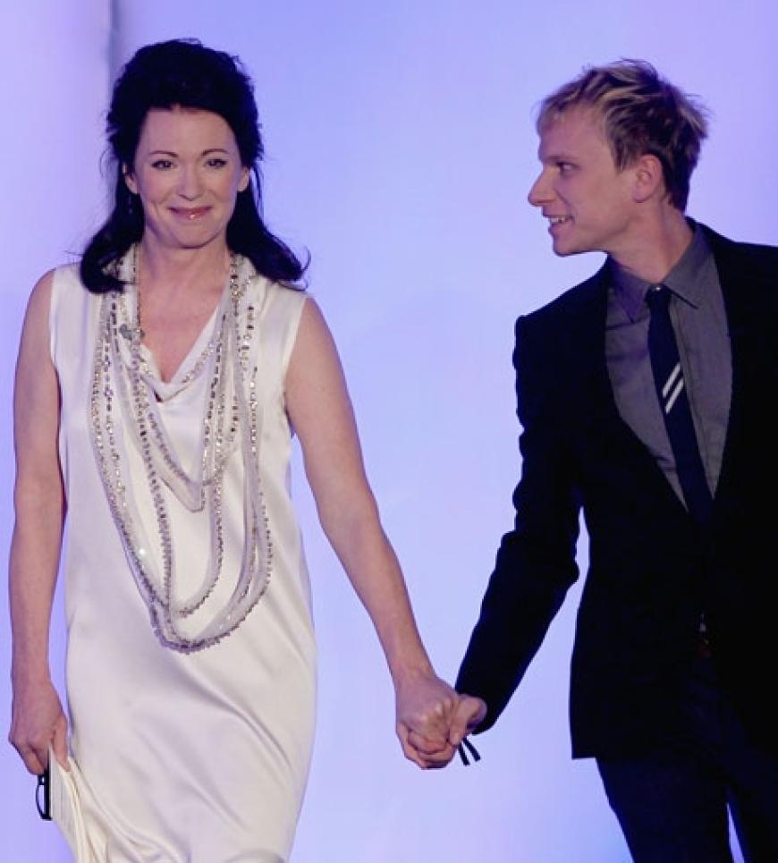Iris Berben und Robert Stadlober durften den Preis für die beste Schauspielerin vergeben