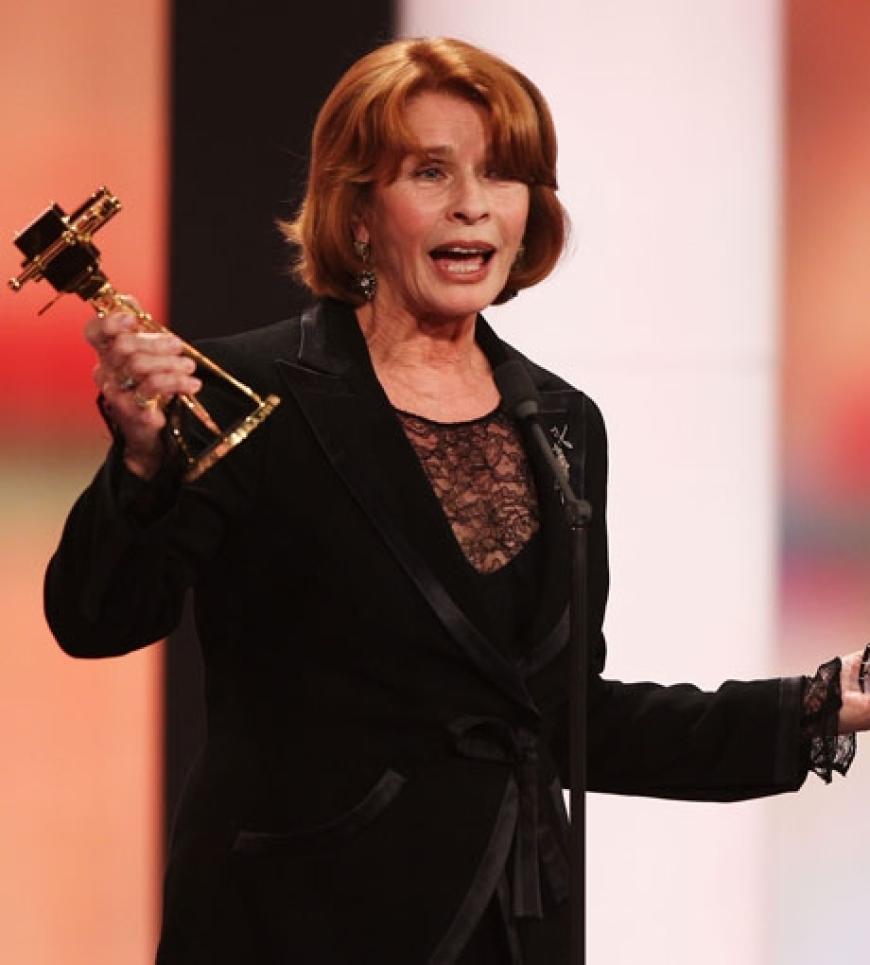 Gewonnen hat: Senta Berger