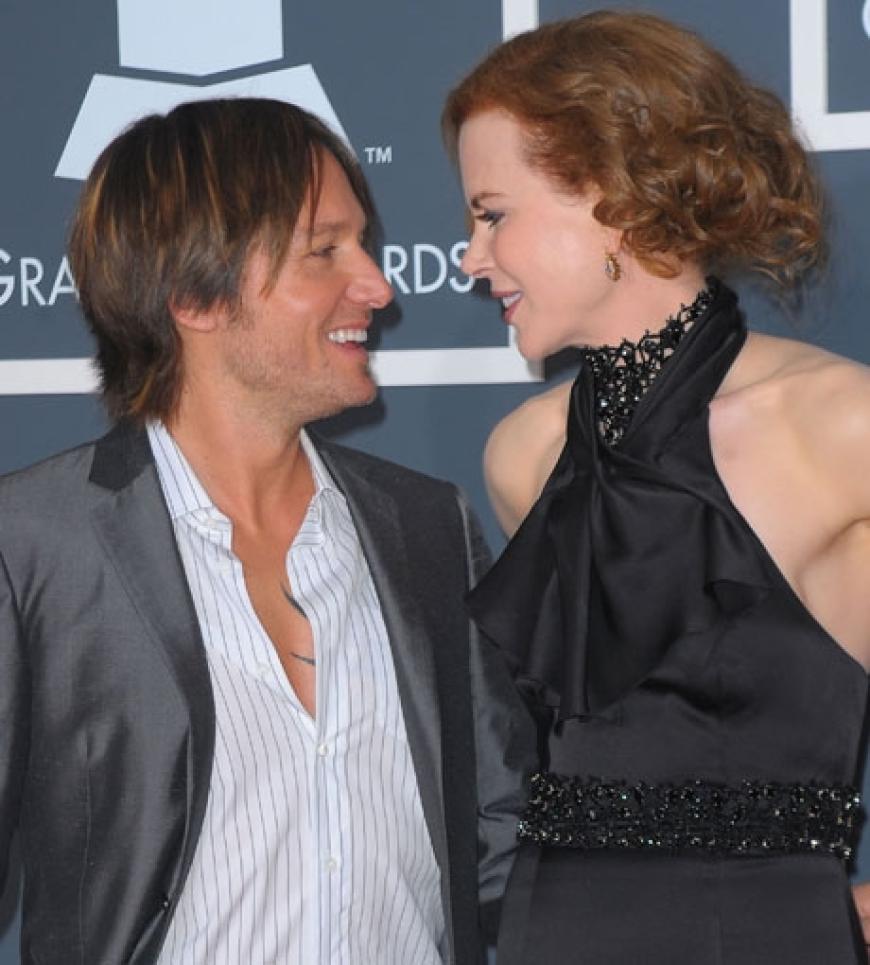 Keith Urban mit Nicole Kidman konnten ihre Blicke kaum voneinander abwenden