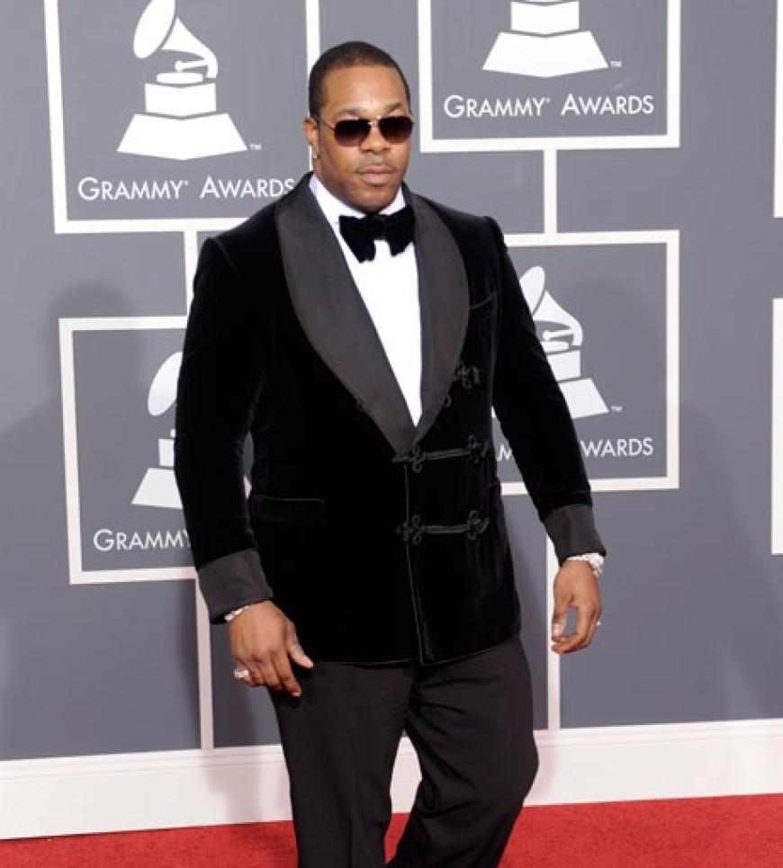 Busta Rhymes machte sich extra schick für die glamouröse Verleihung