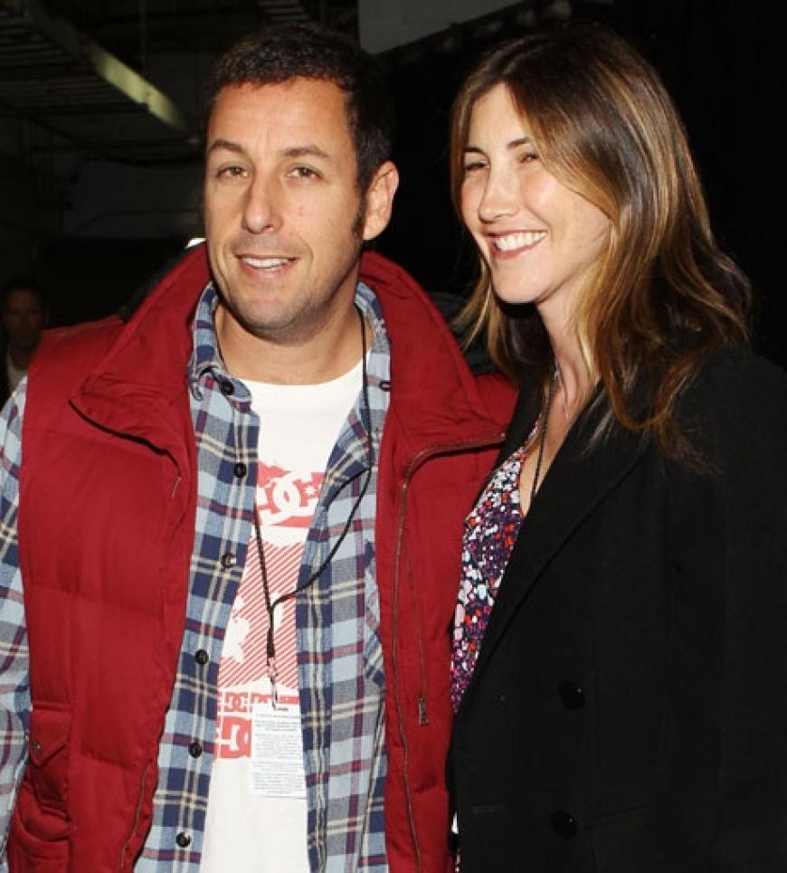 Nicht nur Musik-Stars feierten im Staples Centre mit. Auch Schauspieler Adam Sandler gehörte zu den prominenten Gästen