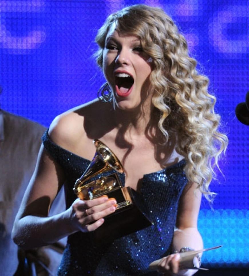 Taylor Swift ist die Freude anzusehen
