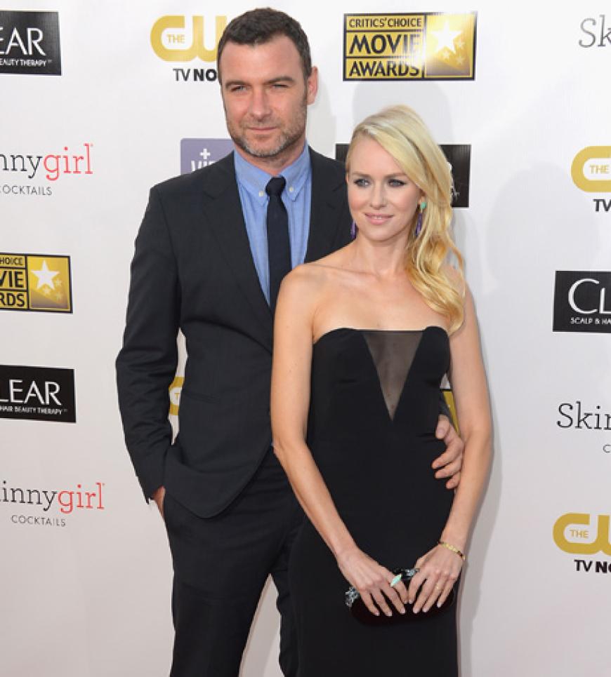 Auch das Schauspieler-Paar Liev Schreiber und Naomi Watts kam zur Verleihung