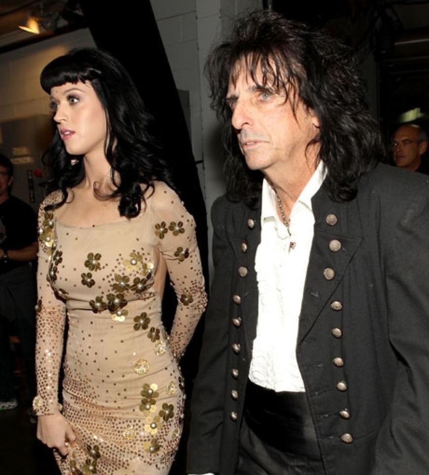 Katy Perry versteht sich bestens mit Alice Cooper