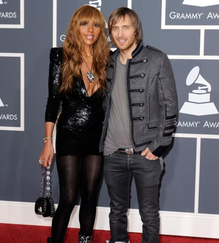 David Guetta mit Begleitung