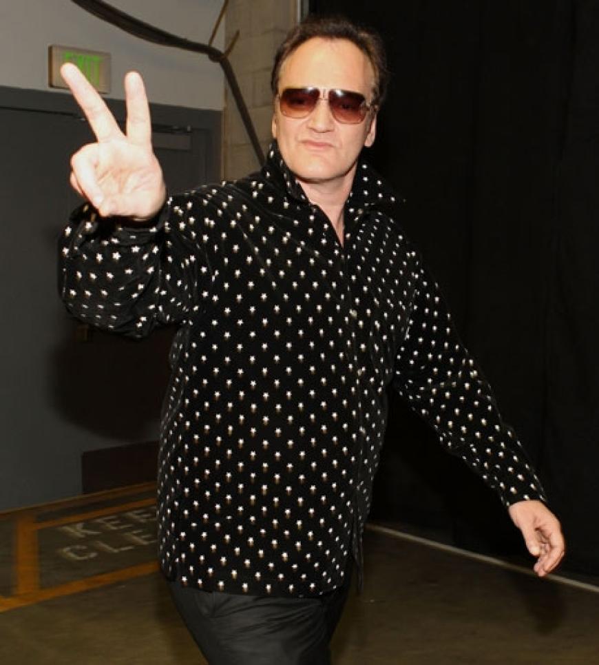 Cool: Kultregisseur Quentin Tarantino mit Sonnenbrille