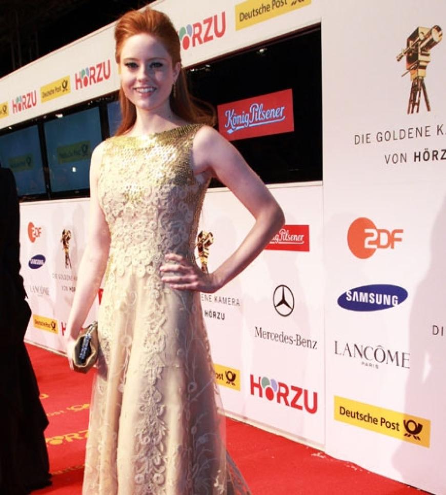 Peinlich! Bei der Goldenen Kamera 2010 trug Barbara Meier das selbe Valentino-Kleid wie ...