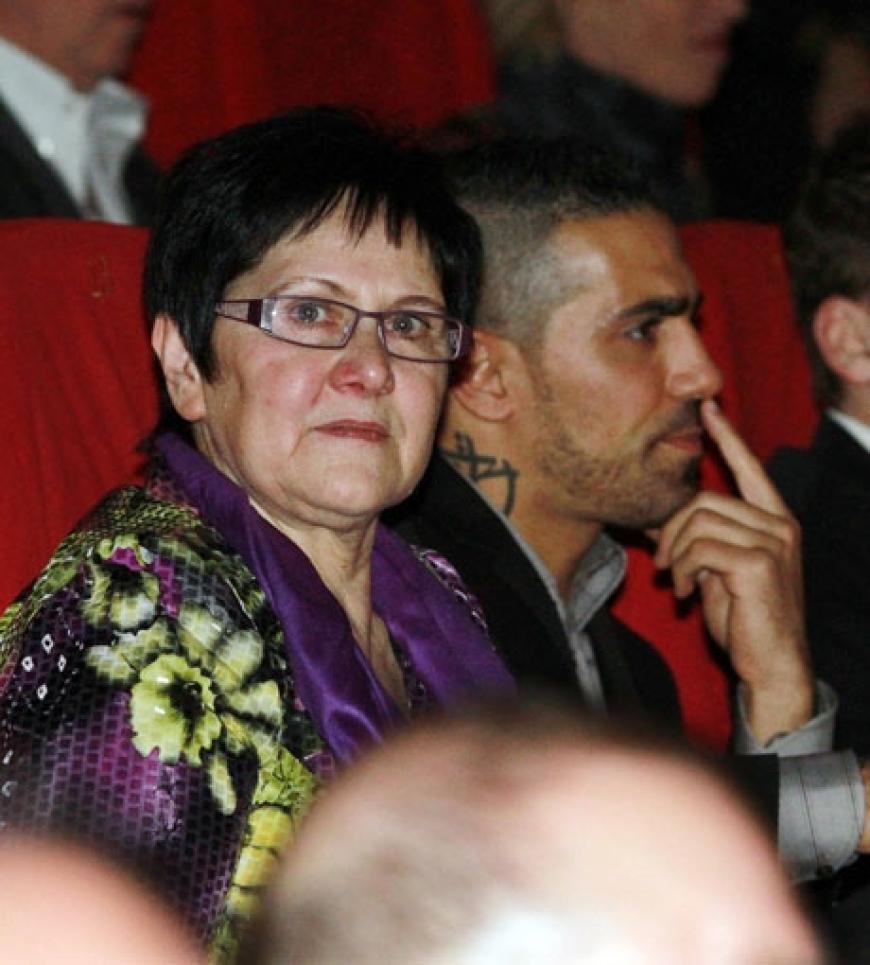 Bushido ganz zahm: Im Kino saß er direkt neben seiner Mutter Maria Luise