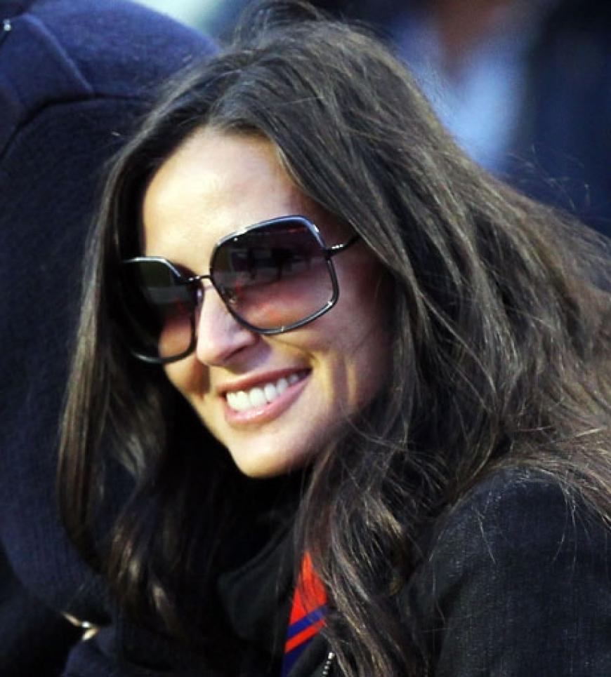 Outete sich als großer Football-Fan: Schauspielerin Demi Moore