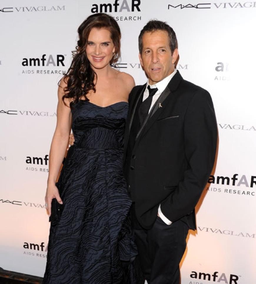 Brooke Shields kam gemeinsam mit Designer Kenneth Cole