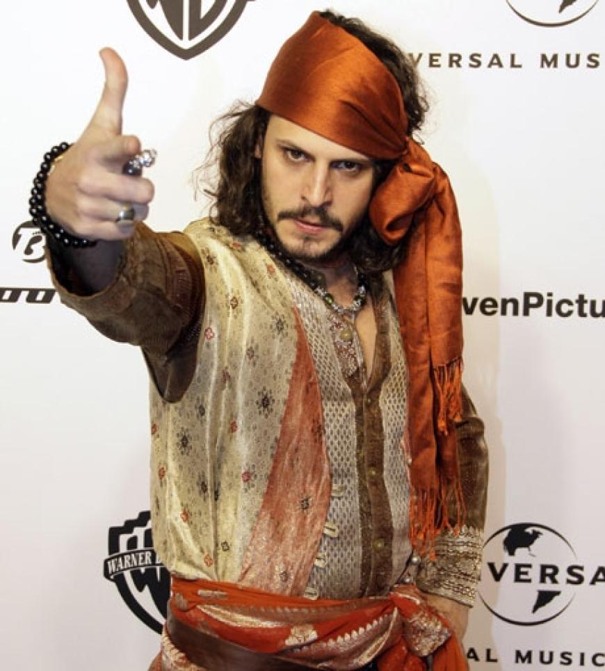 Schauspieler Manuel Cortes kam als Pirat