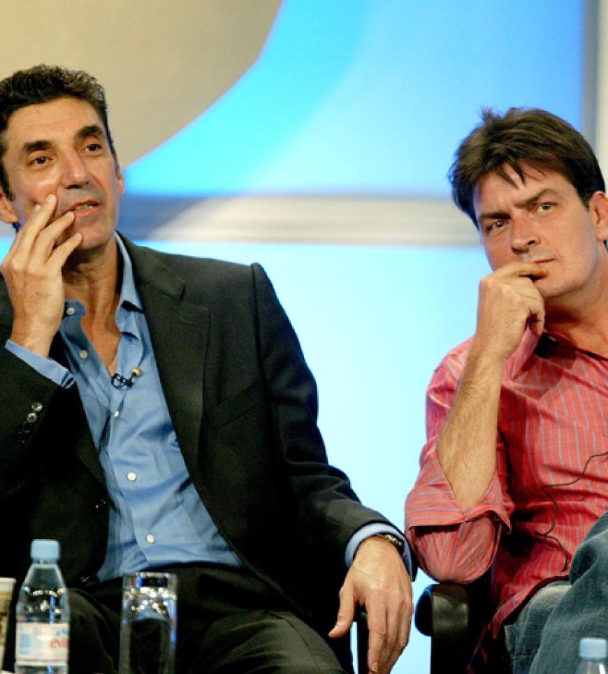 Der Streit zwischen Chuck Lorre eskalierte im Februar 2011.
