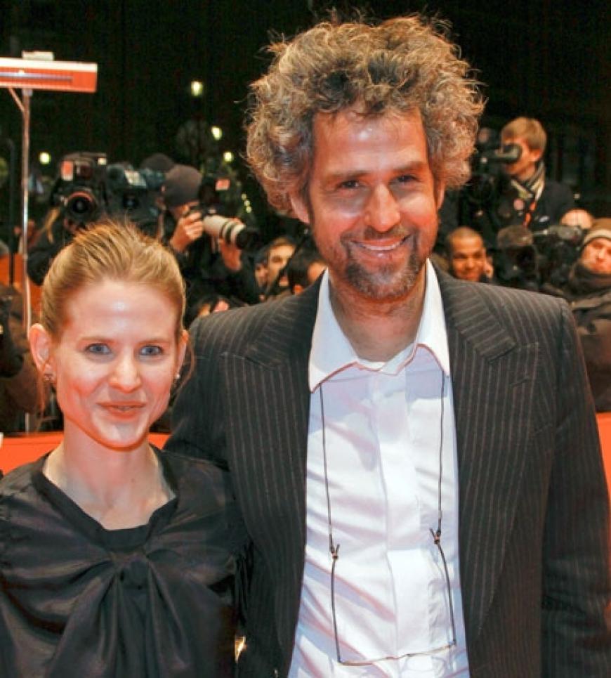 Regisseur Christoph Schlingensief und Ehefrau Aino