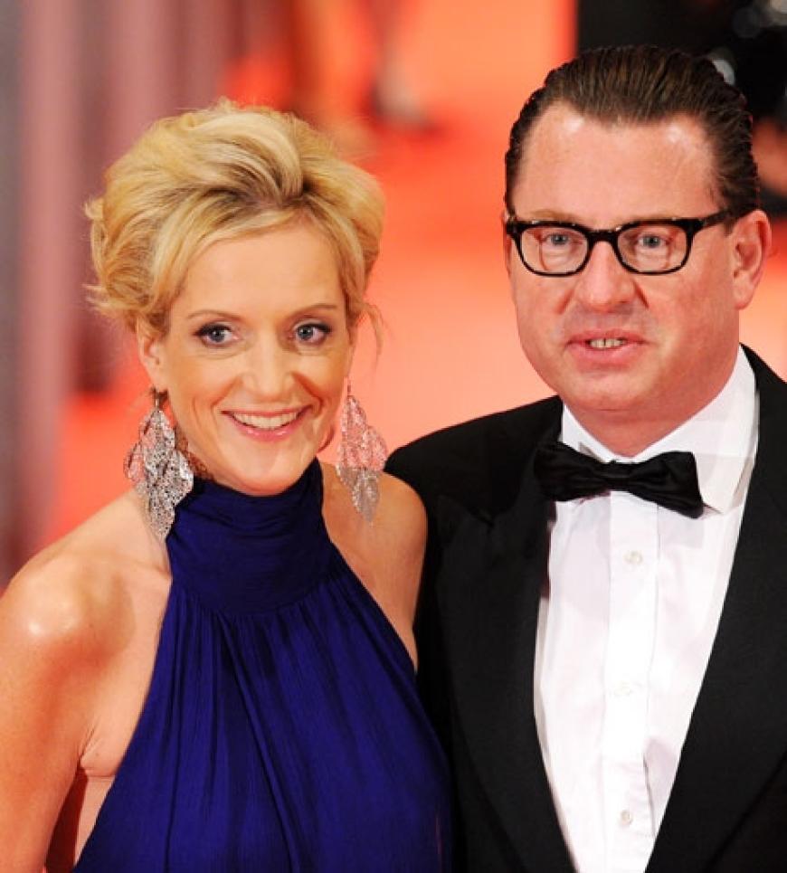 Kai Diekmann und Ehefrau Katja Kessler auf dem roten Teppich