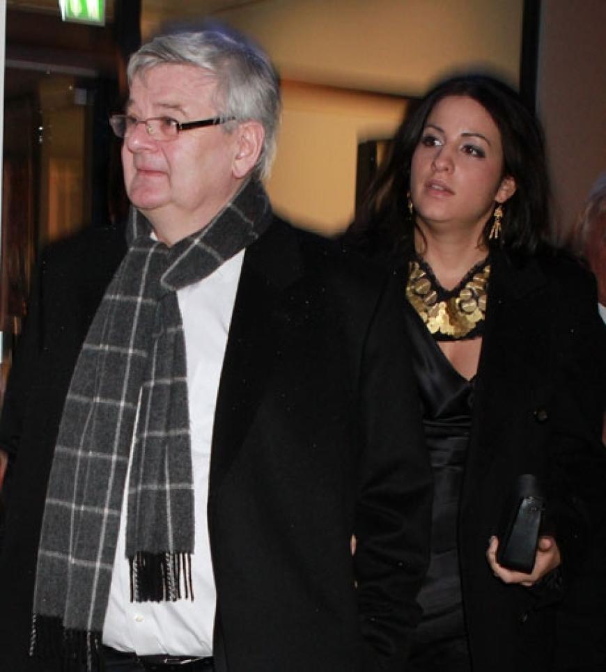 Endlich sieht man sie wieder zusammen. Ex-Außenminister Joschka Fischer und Minu Barati-Fischer