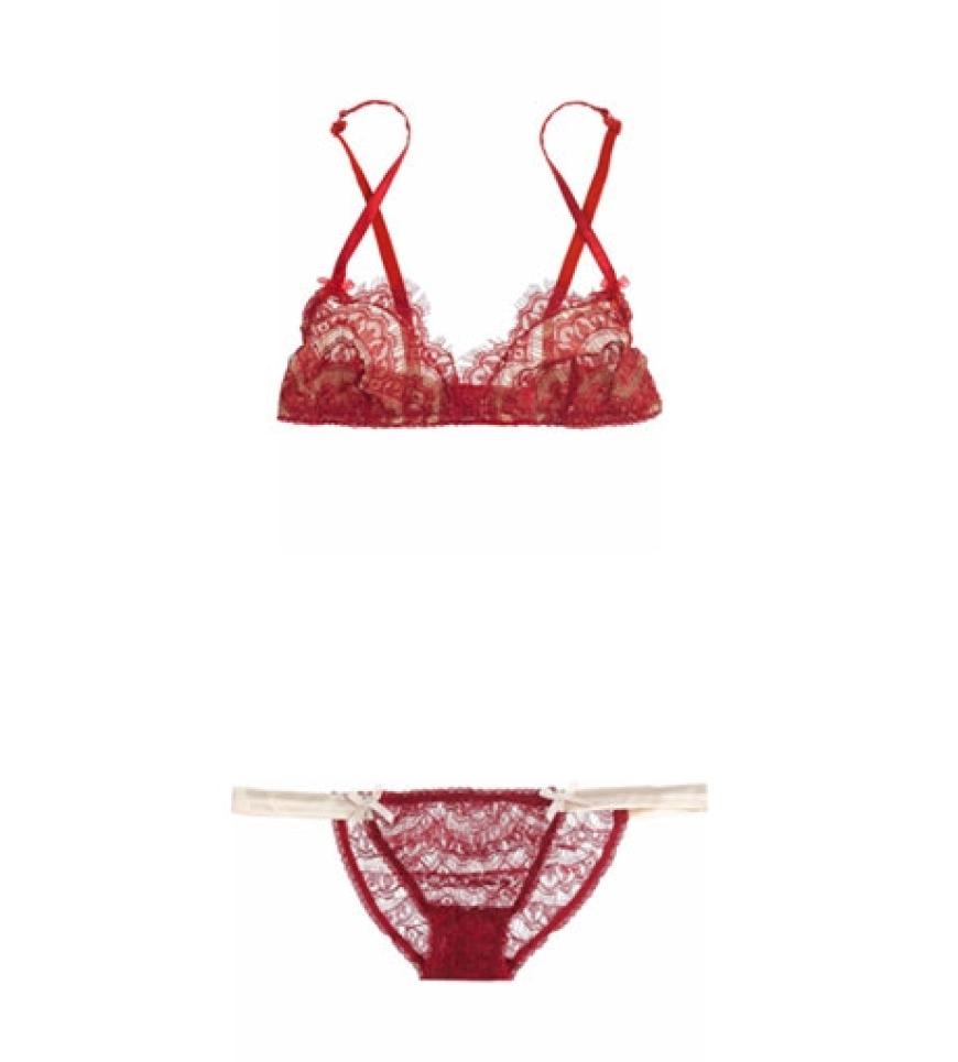 Verführerisch: Dessous von Mimi Holliday von Damaris. Über net-a-porter.com
